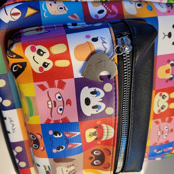 ANIMAL CROSSING Character Grid Mini Backpack By Bio World - Picture 9 of 14